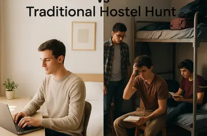 Karayadari vs Traditional Hostel Hunt